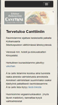 Mobile Screenshot of canttiini.com